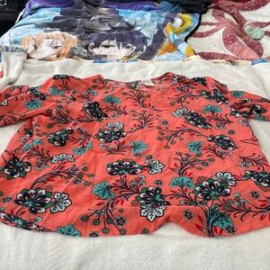 Van Heusen Vibrant Floral Blouse